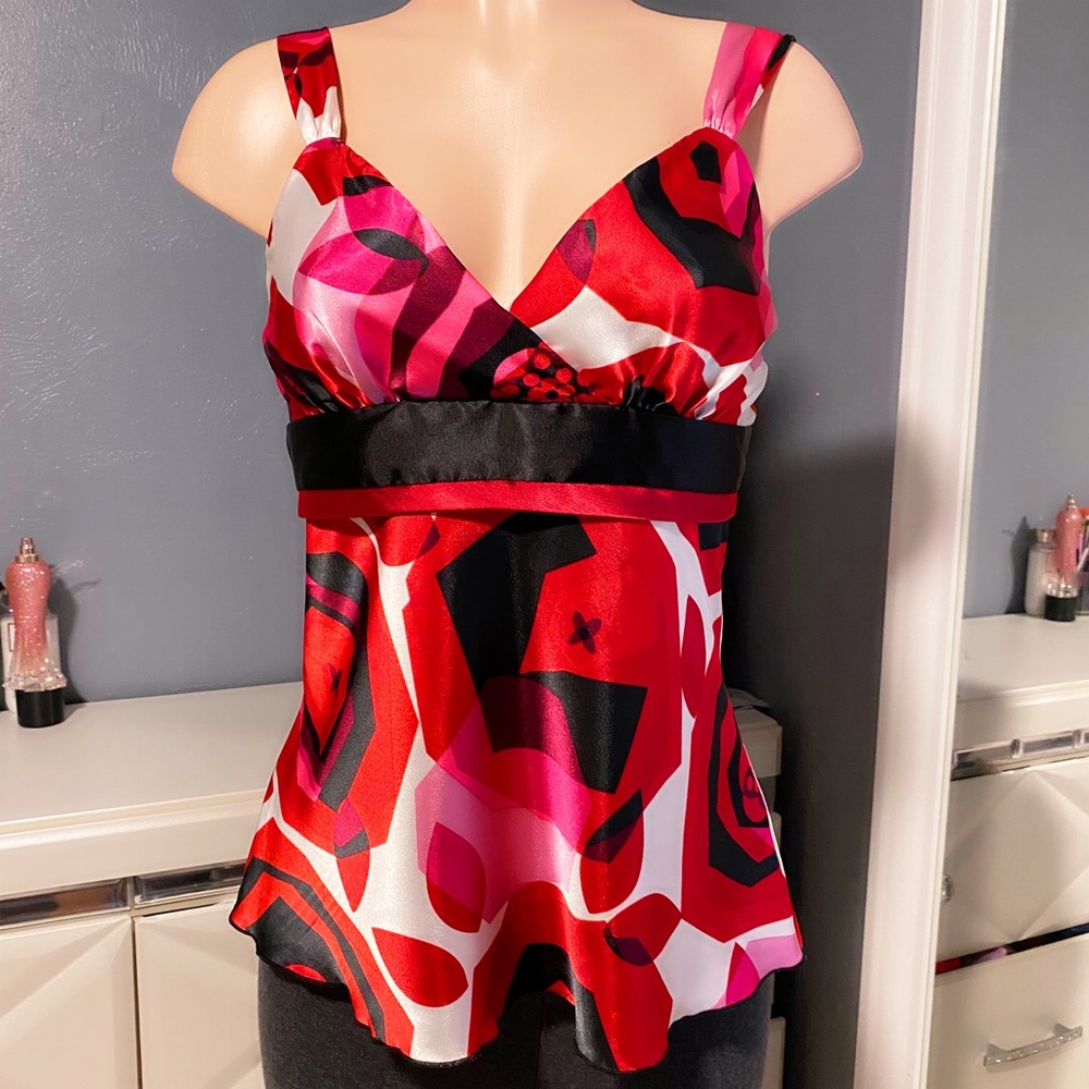 A.BYER Tank Satin Top